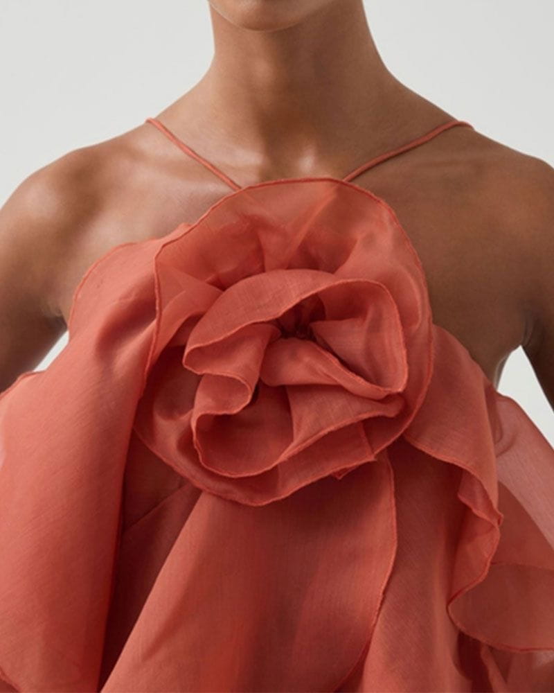 Flowy Layered Maxi Dress