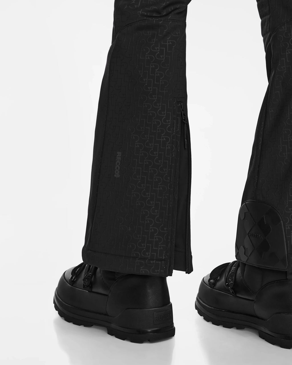 OKSANA - 8124527 Monogram Print Black