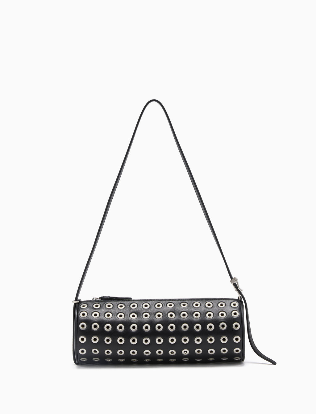 Silo Bag in Eyelet Covered Nappa