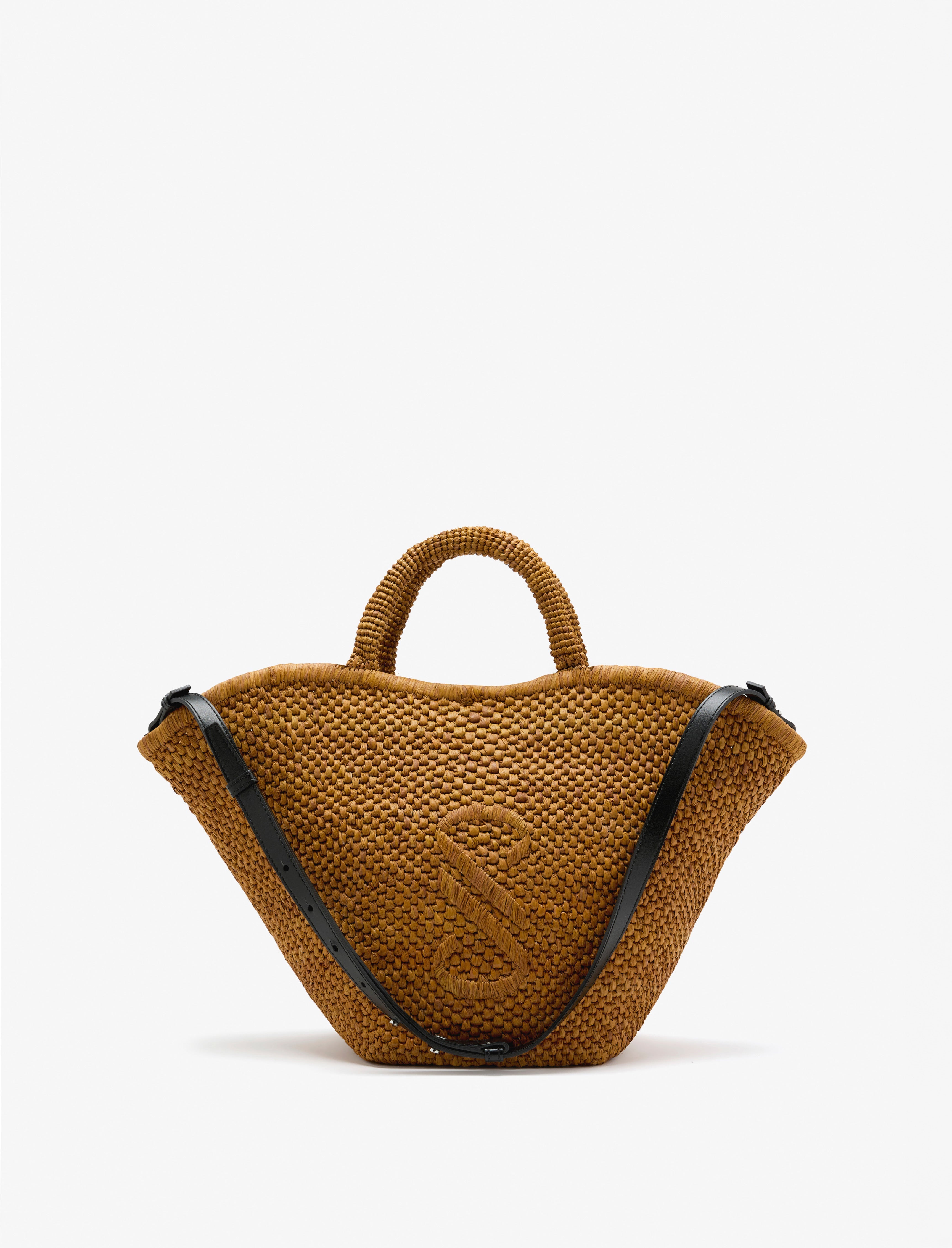 Large Chelsea Tote in Natural Raffia