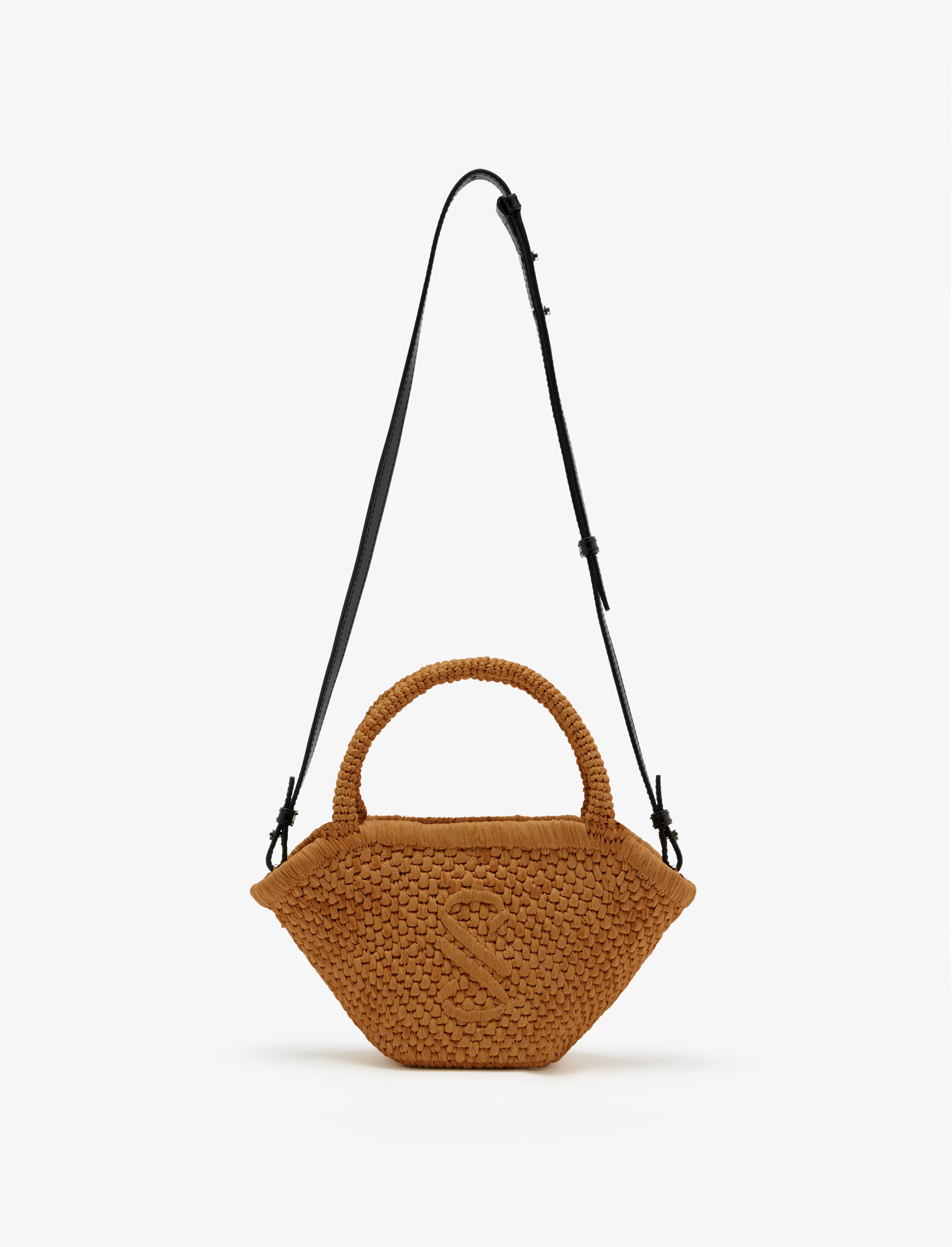 Small Chelsea Tote in Natural Raffia