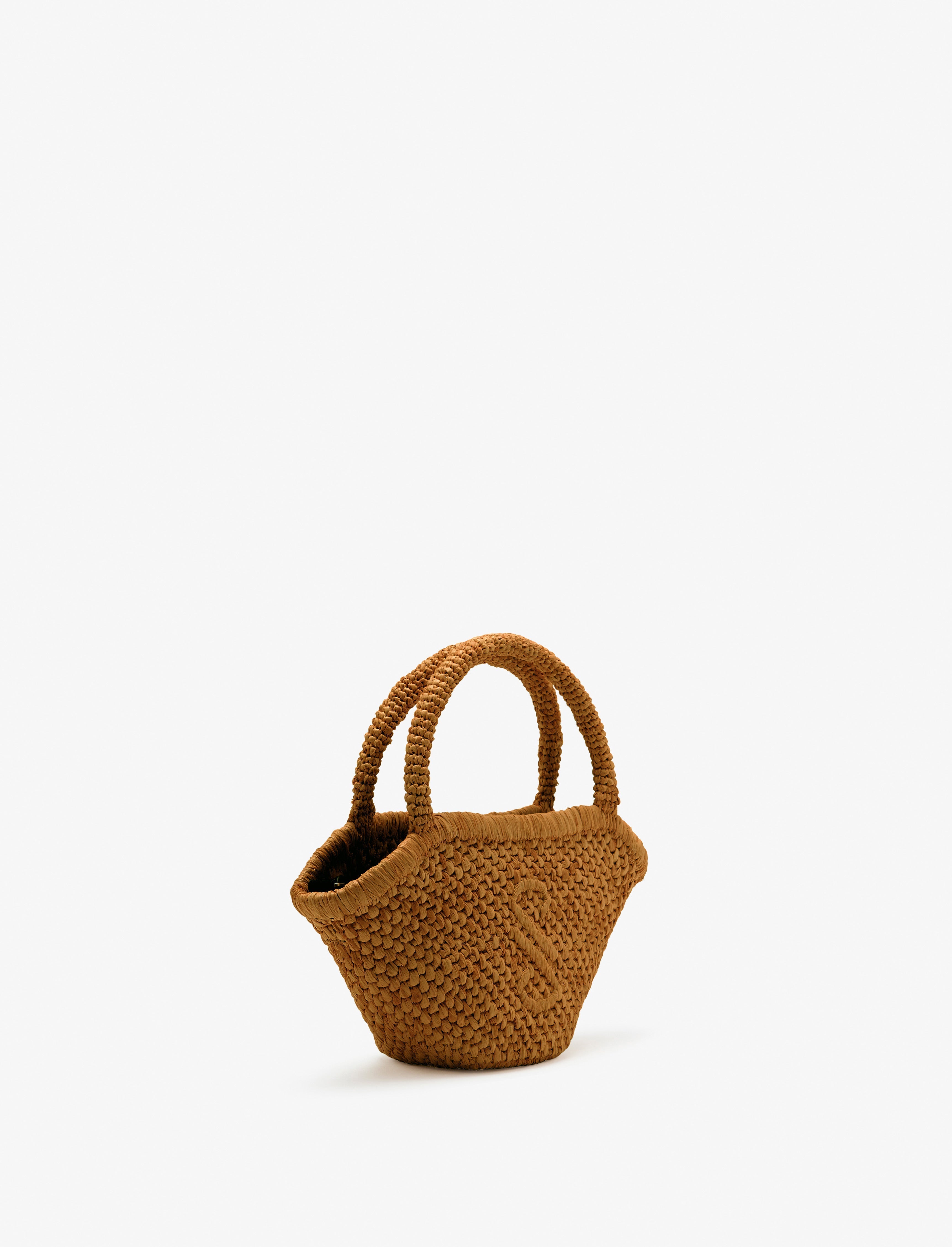 Small Chelsea Tote in Natural Raffia
