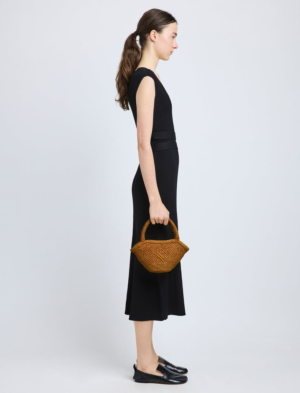 Small Chelsea Tote in Natural Raffia
