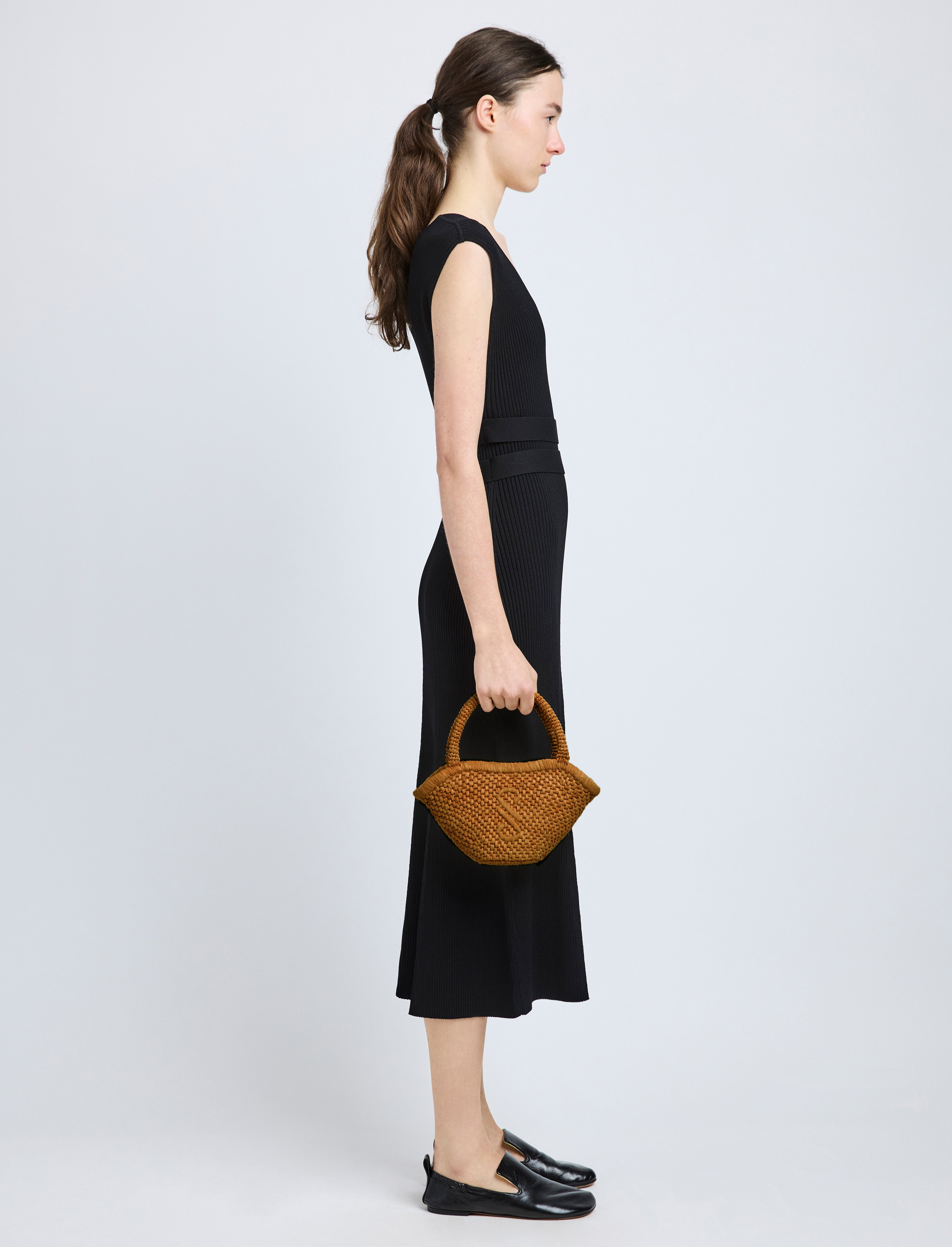 Small Chelsea Tote in Natural Raffia