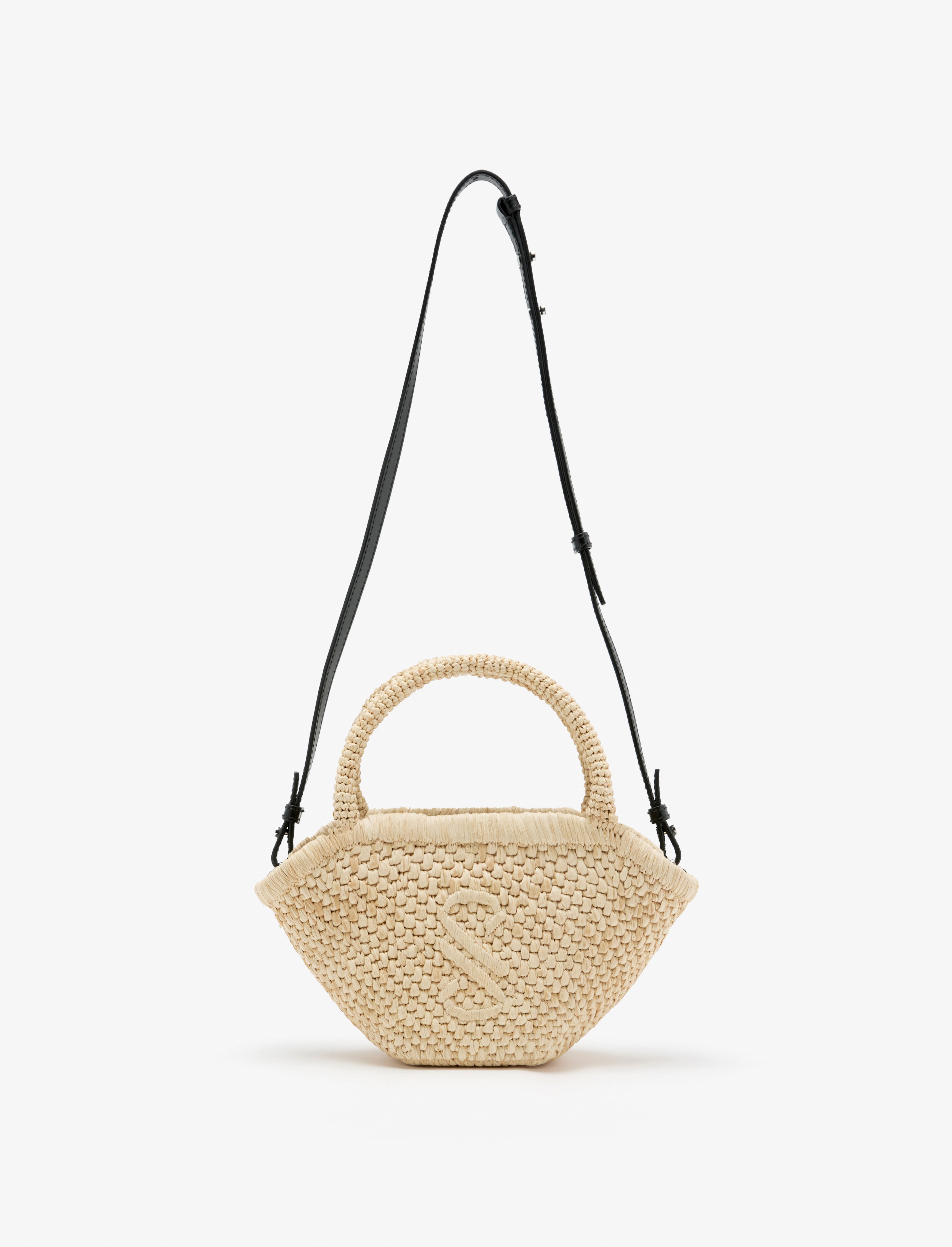 Small Chelsea Tote in Natural Raffia