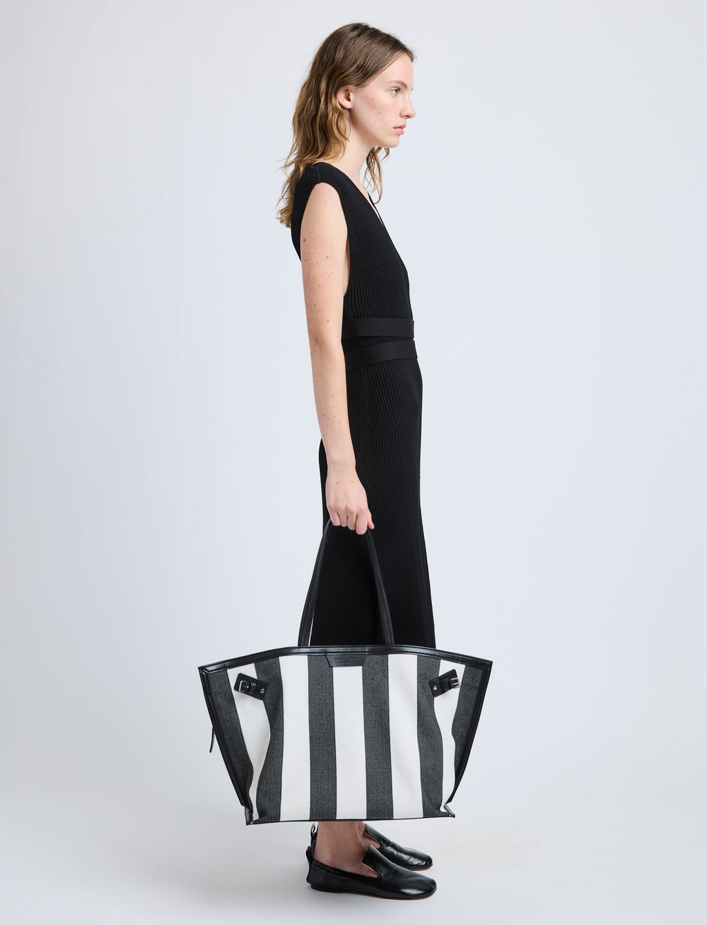 Days Carryall in Striped Canvas