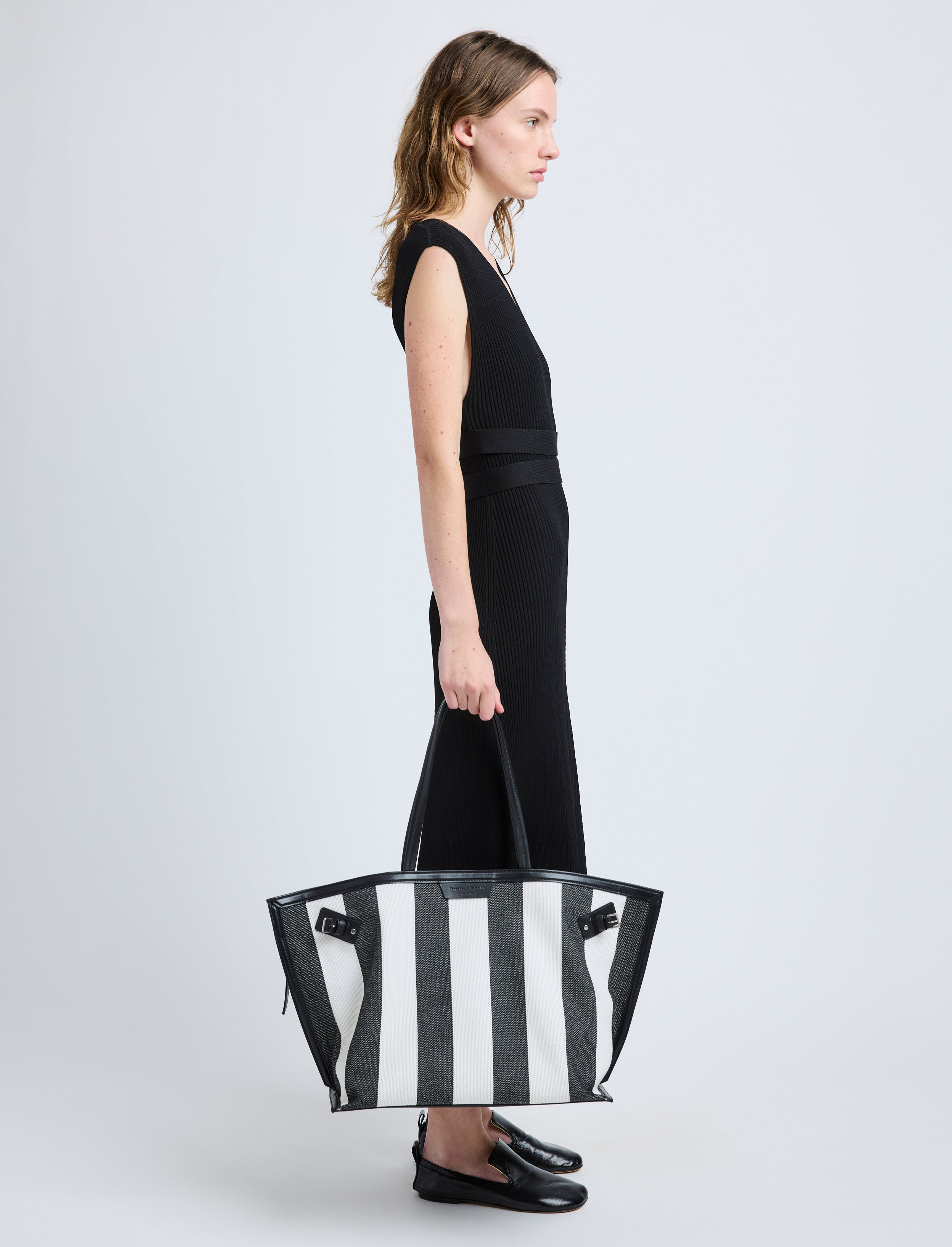 Days Carryall in Striped Canvas