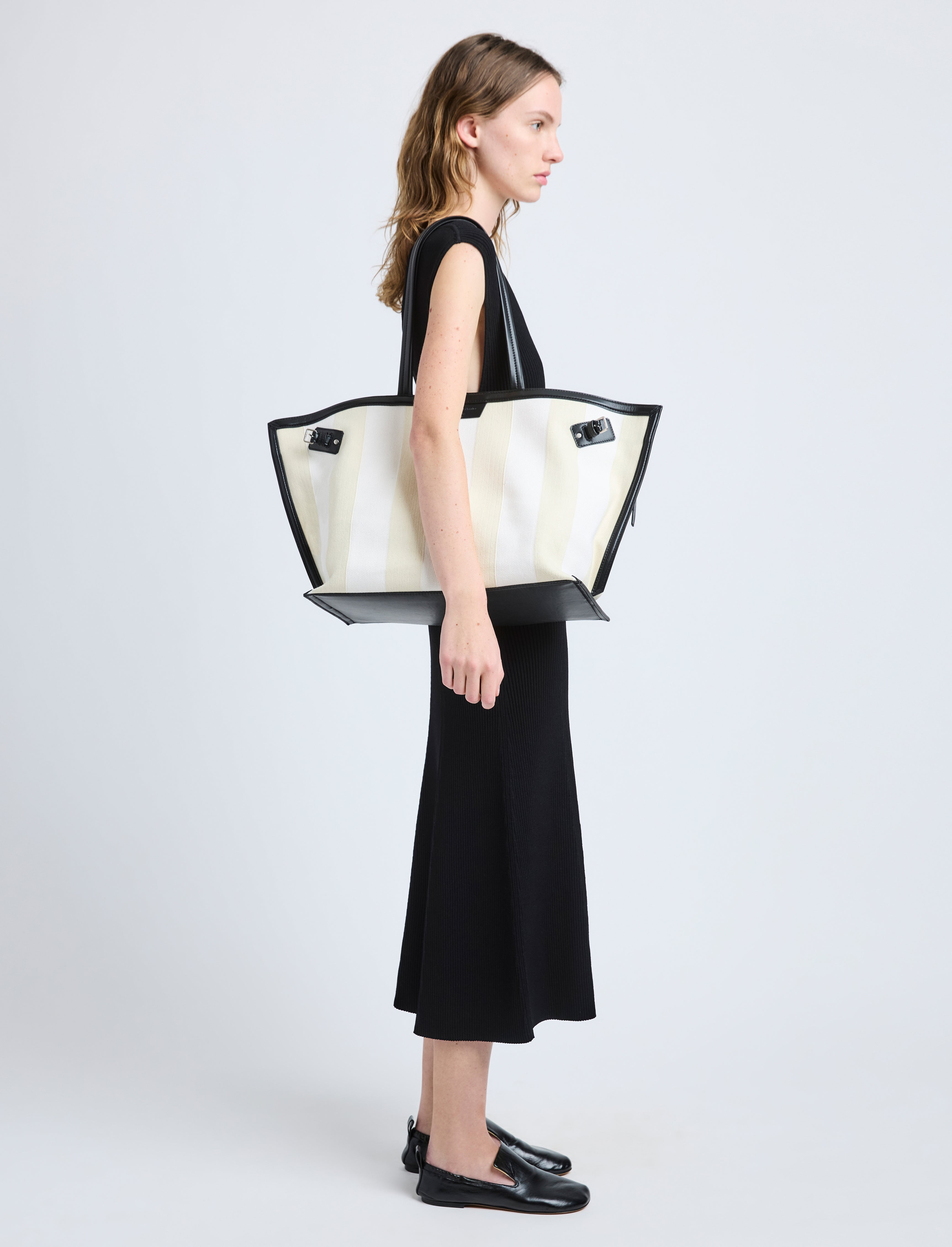 Days Carryall in Striped Canvas