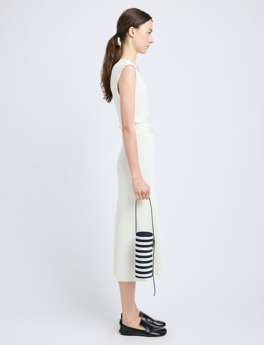 Silo Bag in Pieced Stripes