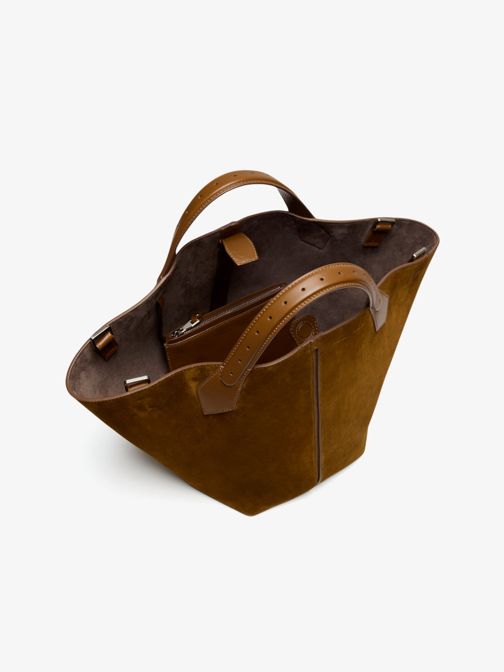 Large Chelsea Tote in Soft Suede