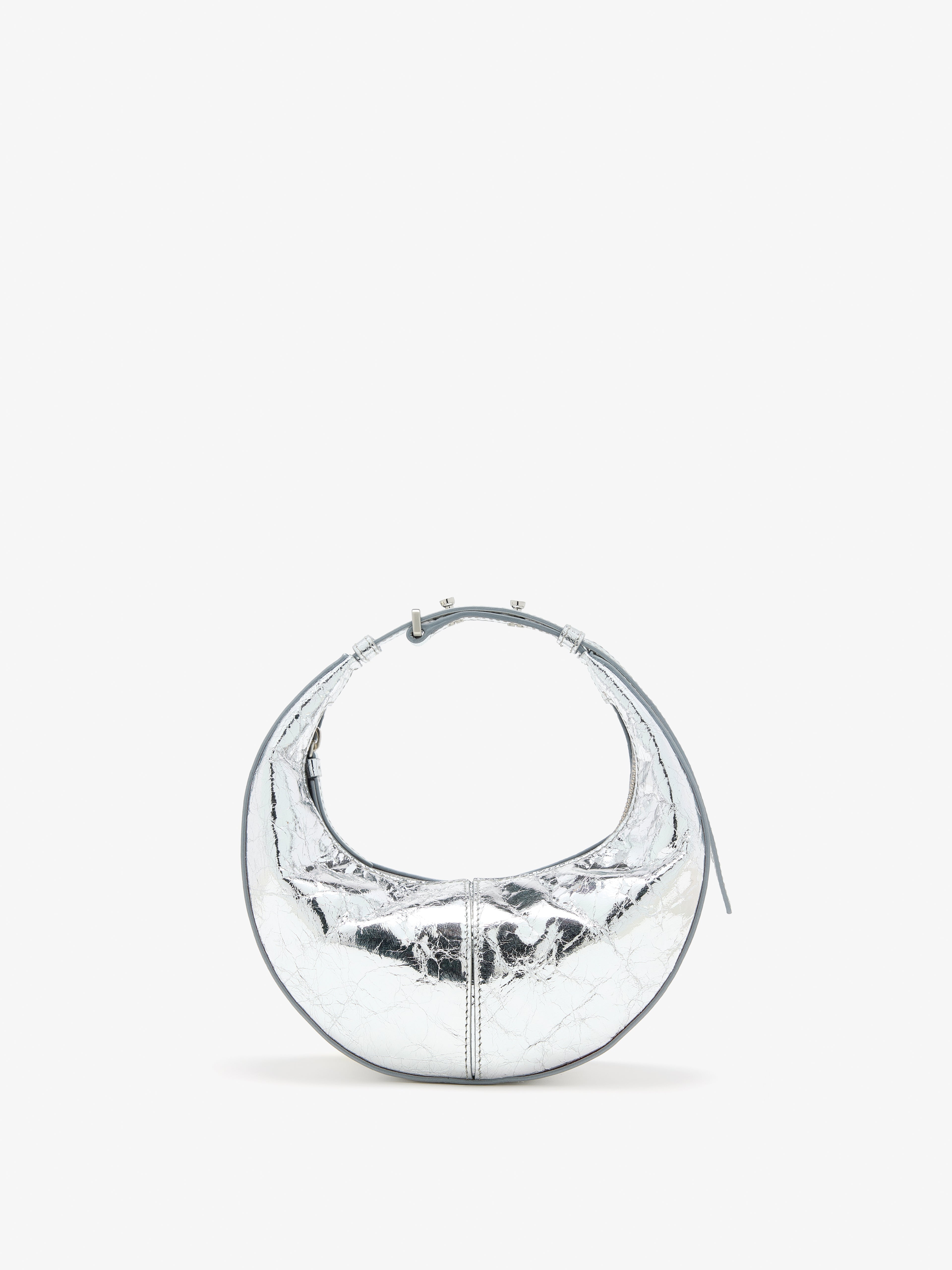 Mini Slide Bag in Crinkle Metallic