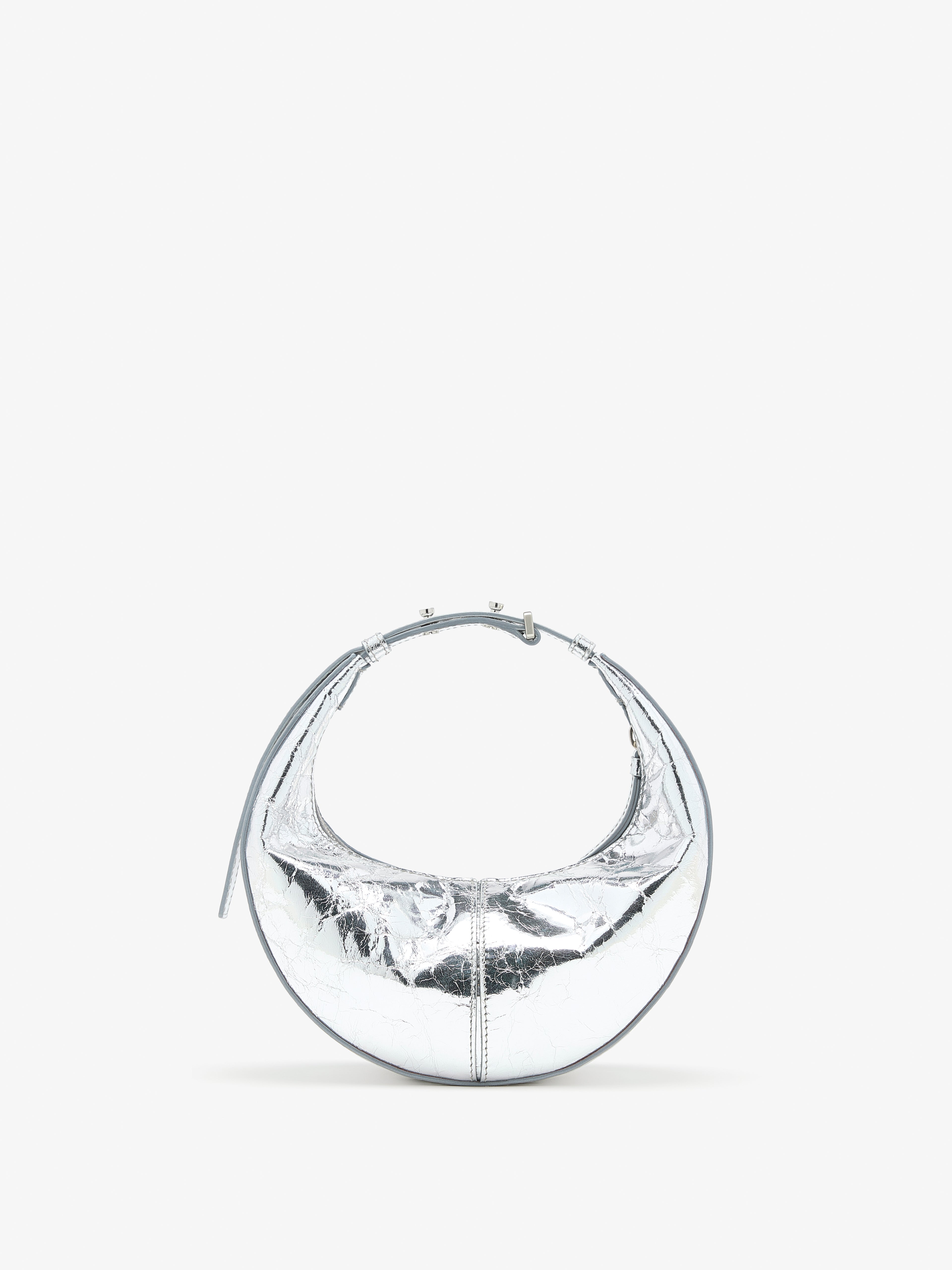 Mini Slide Bag in Crinkle Metallic