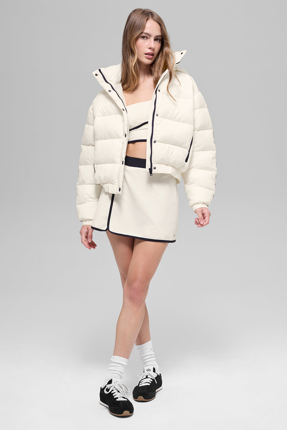 Aspen Love Puffer Jacket - Ivory