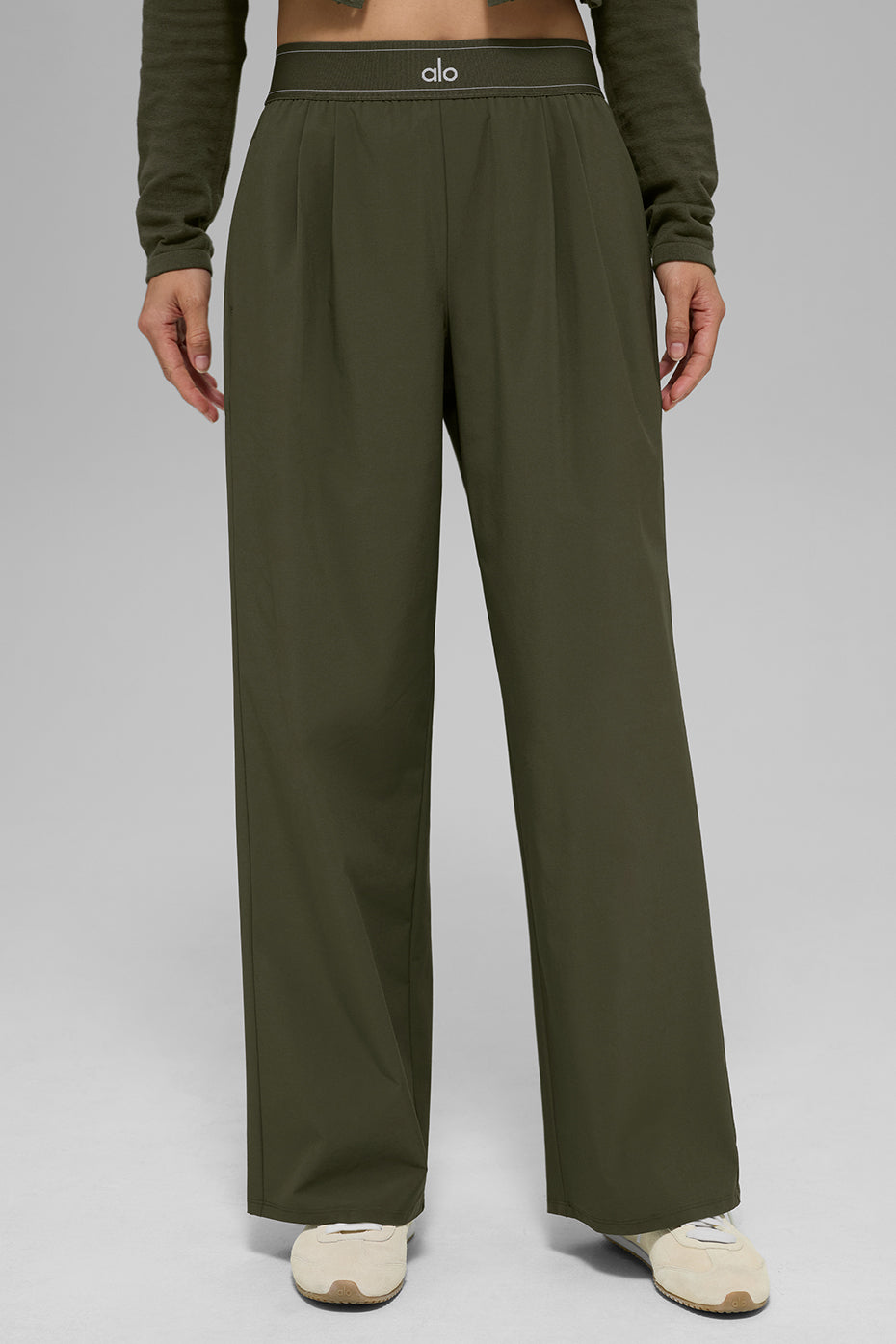 Suit Up Trouser (Regular) - Green Olive