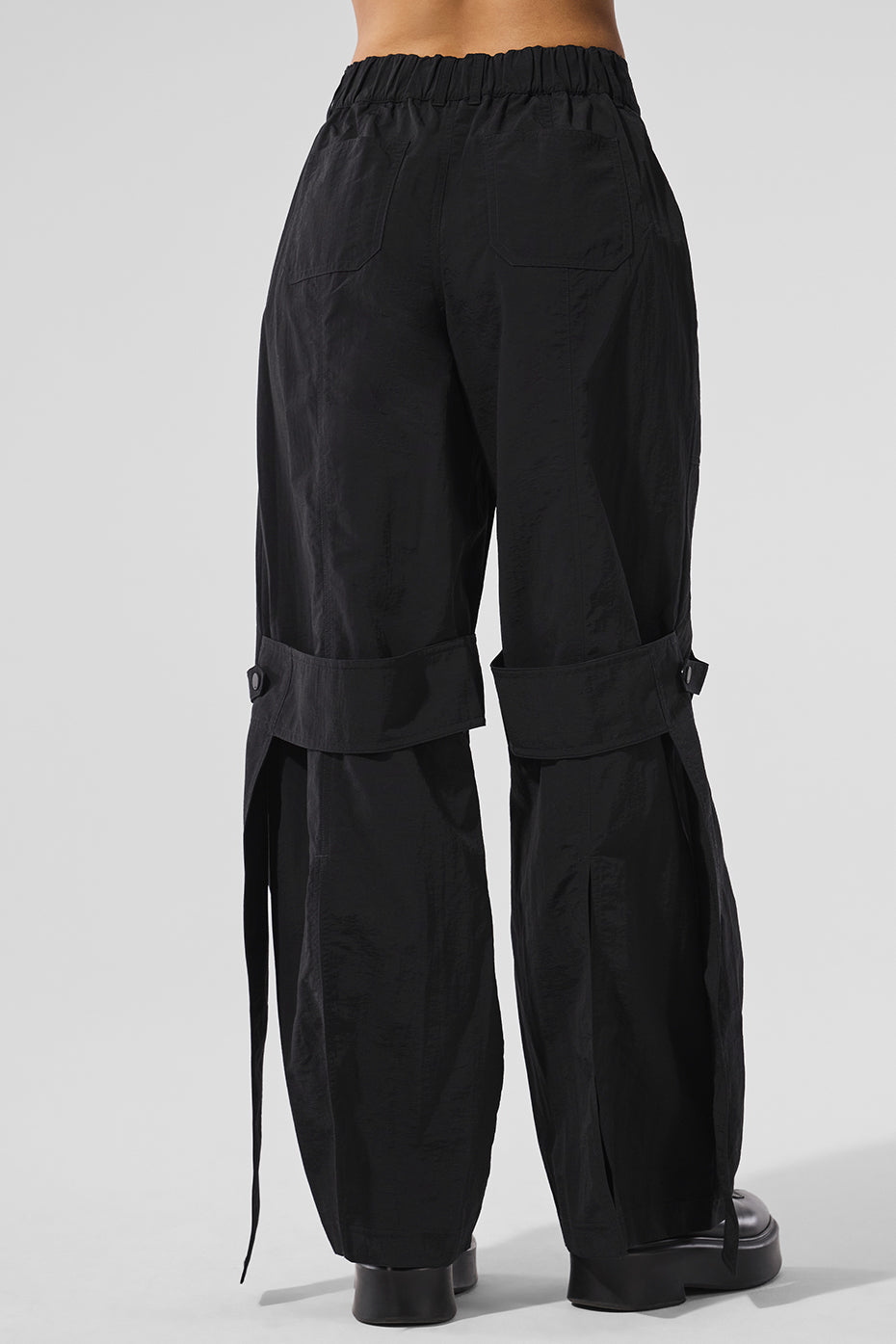 High-Waist Voyager Trouser - Black
