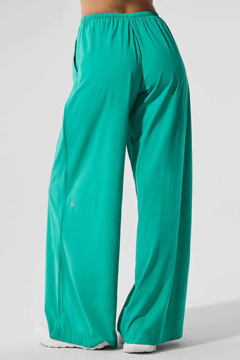 Breezy Wide Leg Pant (Long) - Spruce Green