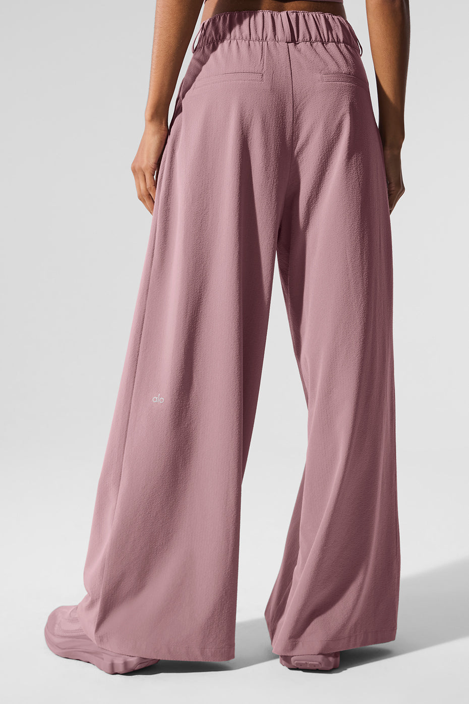 High-Waist Dreamscape Trouser (Regular) - Smoky Quartz