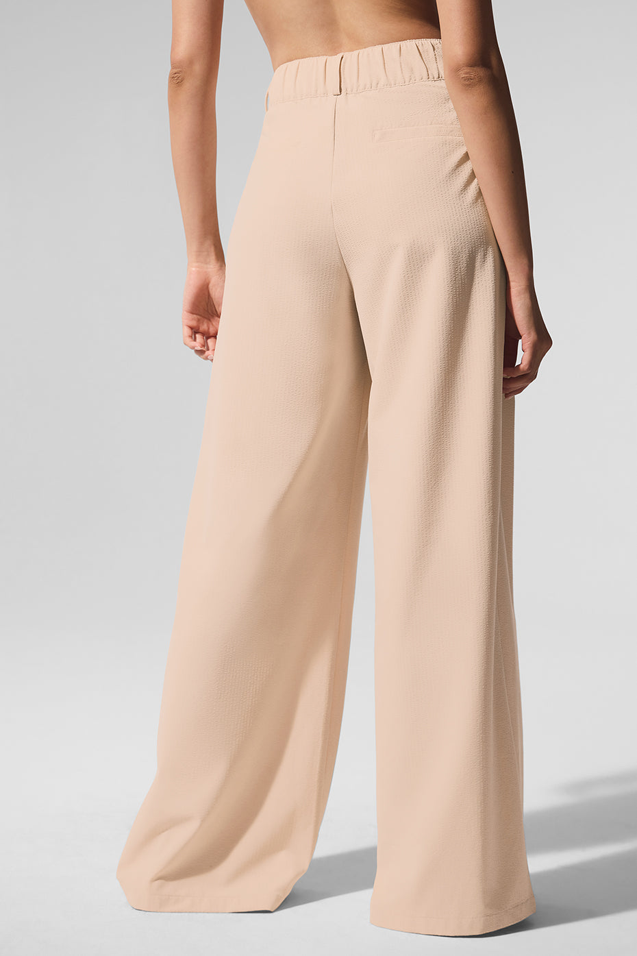 High-Waist Dreamscape Trouser (Regular) - Macadamia